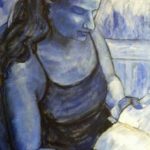 AshelyReading,acrylic, 18x36,2012