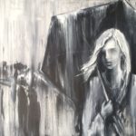 Ghosts in the rain 24x36