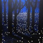 Lights in the forest